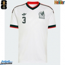 Mexico Cesar Montes #3 Bortedrakt EM 2024 Kortermet